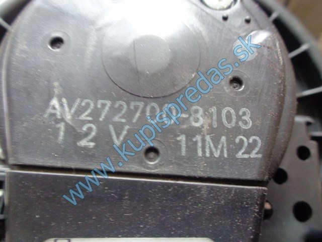 ventilátor na kúrenie na toyotu avensis T27, AV272700-8103